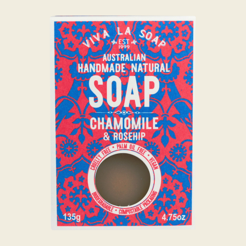 Chamomile & Rosehip Natural Soap 135gm