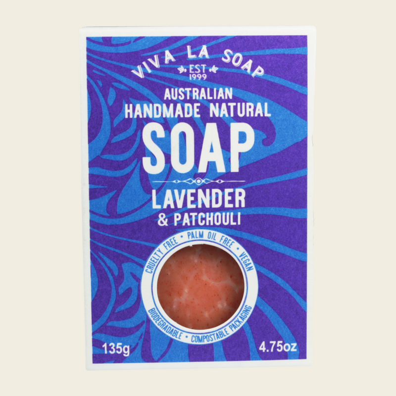 Lavender Patchouli Natural Soap 135gm