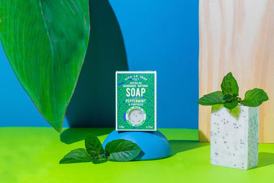 Peppermint Poppyseed Natural Soap 135gm - Viva La Body