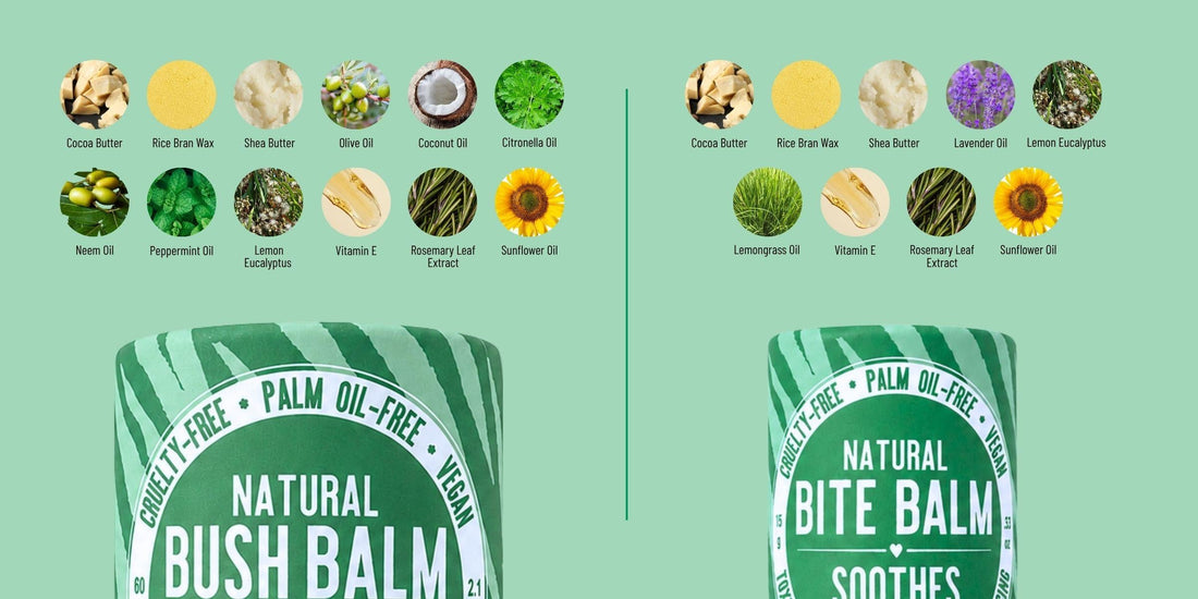 What's Actually in Bush Balm and Bite Balm (And Why It's There)