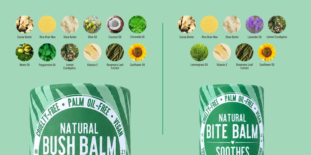 What's Actually in Bush Balm and Bite Balm (And Why It's There)