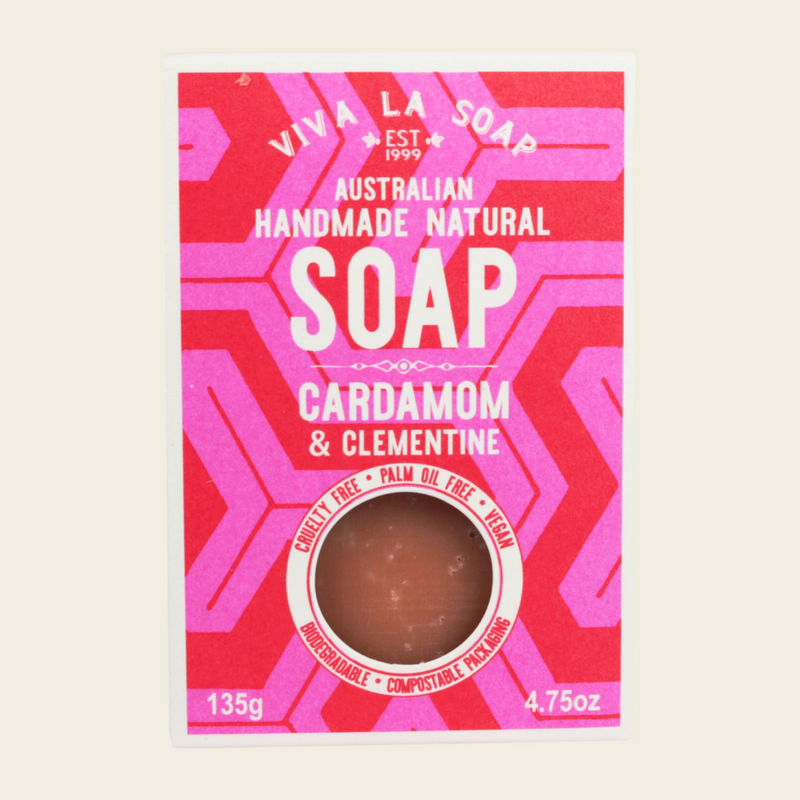 Cardamom Clementine Natural Soap 135gm