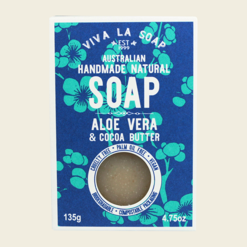 Aloe Vera & Cocoa Butter Natural Soap 135gm