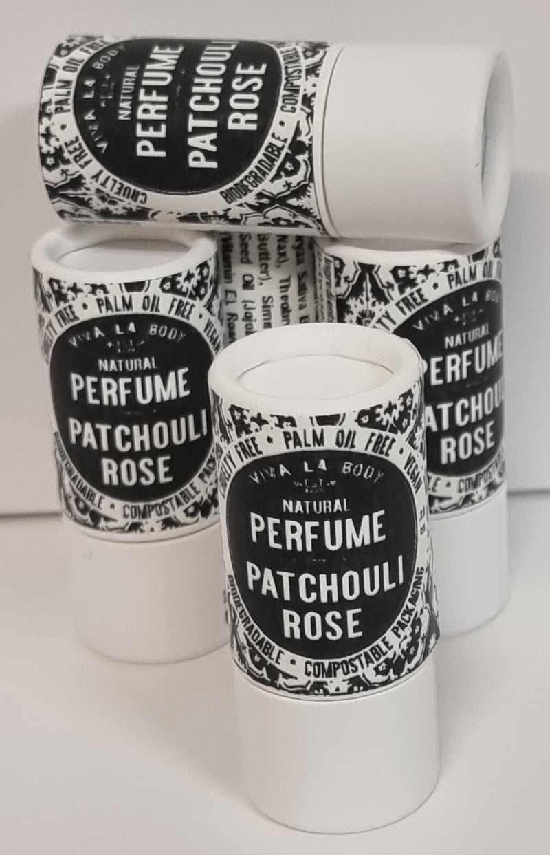 Natural Perfume Patchouli Rose (11gm Tube)