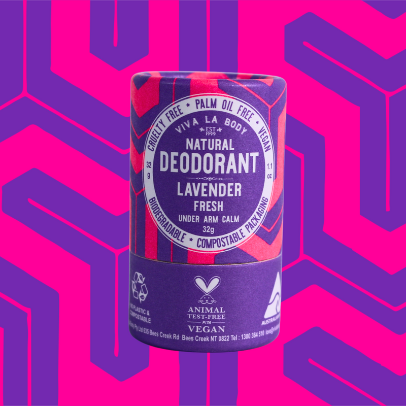 Petite Natural Deodorant Lavender Fresh 32gm