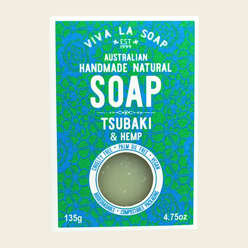 Tsubaki & Hemp Natural Soap 135gm