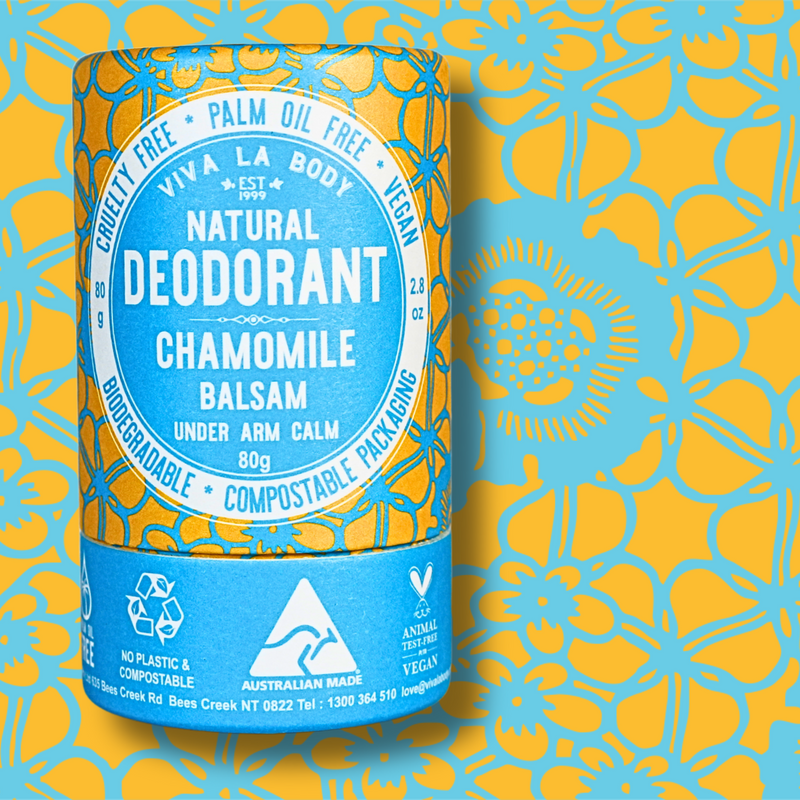Natural Deodorant Chamomile Balsam 80gm