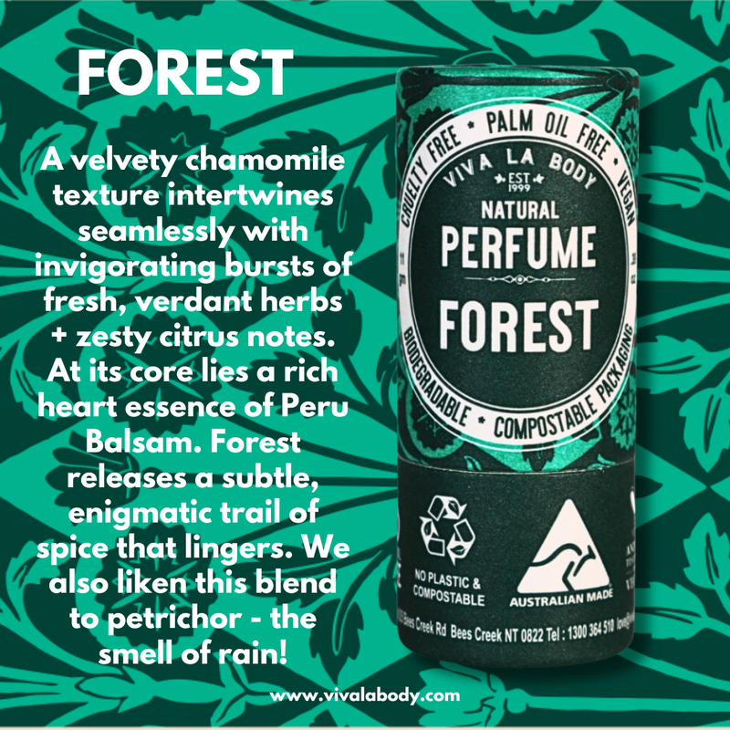 Scent Card Natural Perfume Forest