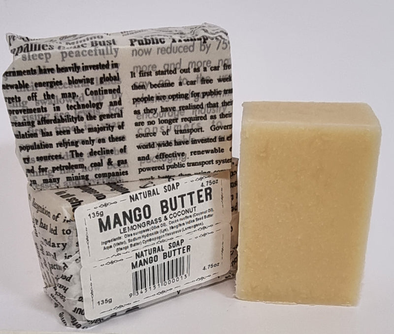 Mango Butter Lemongrass Coconut Natural Soap 135gm