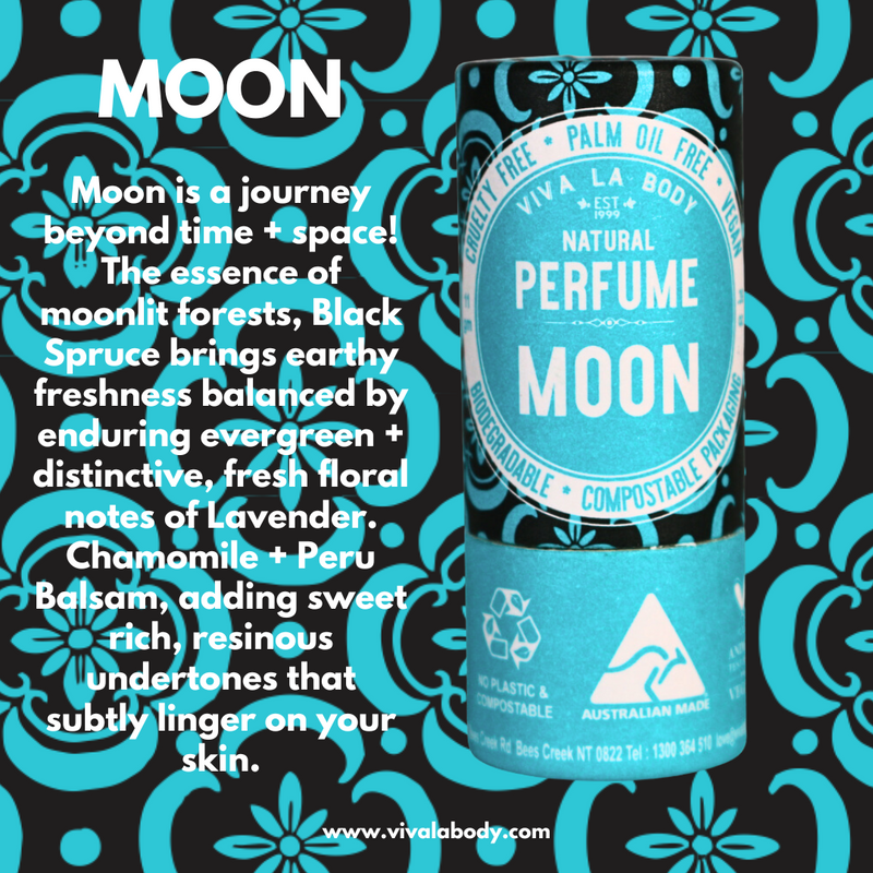 Scent Card Natural Perfume Moon
