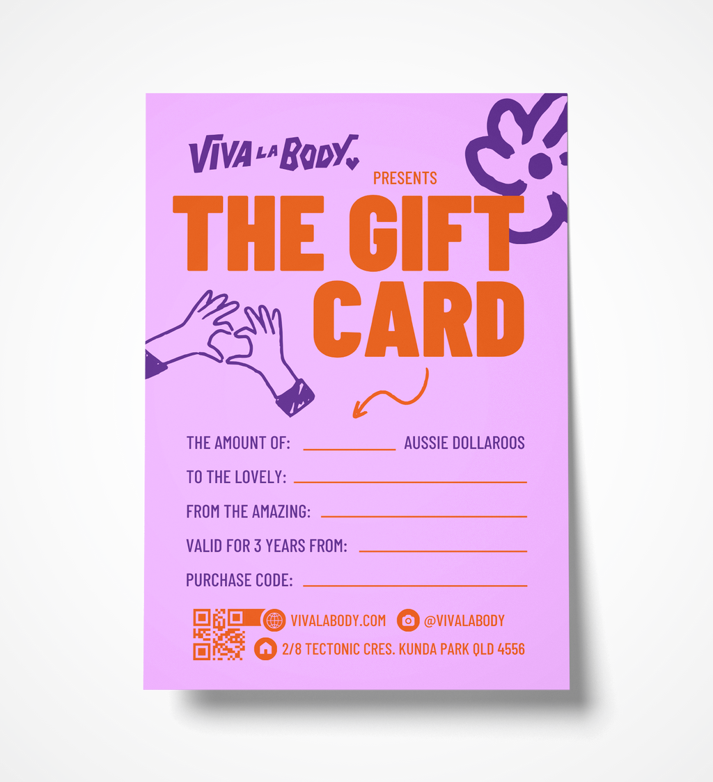 The Viva La Body Gift Card: Gifting for Natural Skincare, Haircare & Perfume Lovers