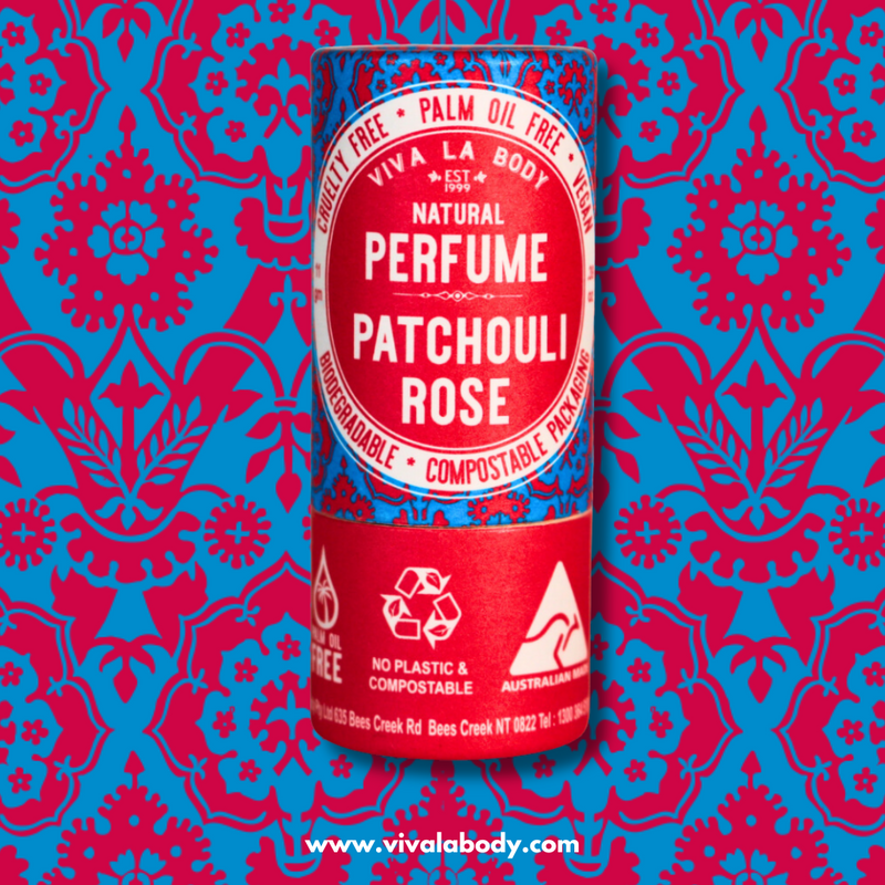 Natural Perfume Patchouli Rose (11gm Tube)