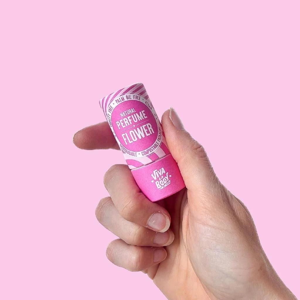 Scent Card Natural Perfume Flower